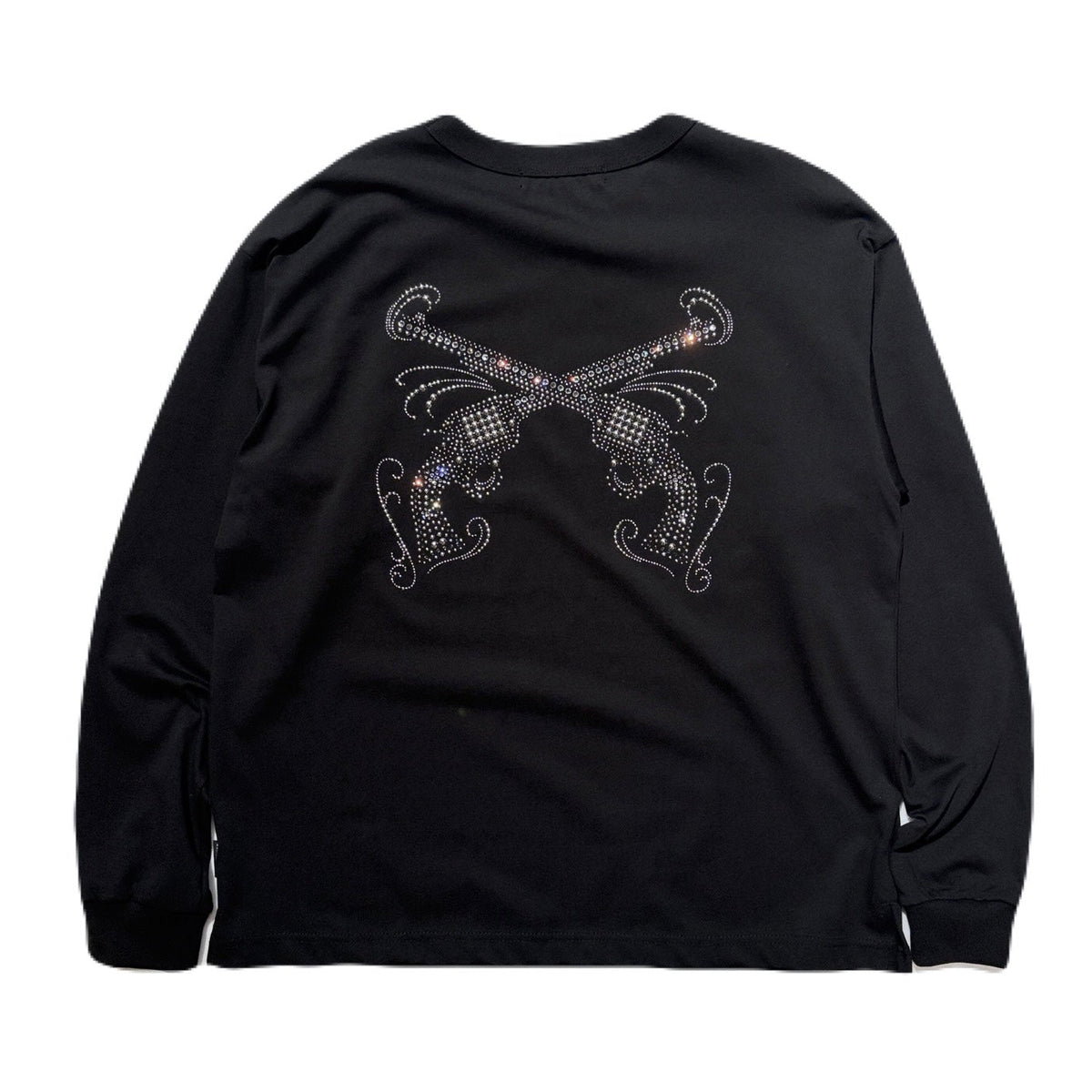 CROSSGUN METAL L/S T-SHIRT / BLACK – roarguns ONLINE STORE