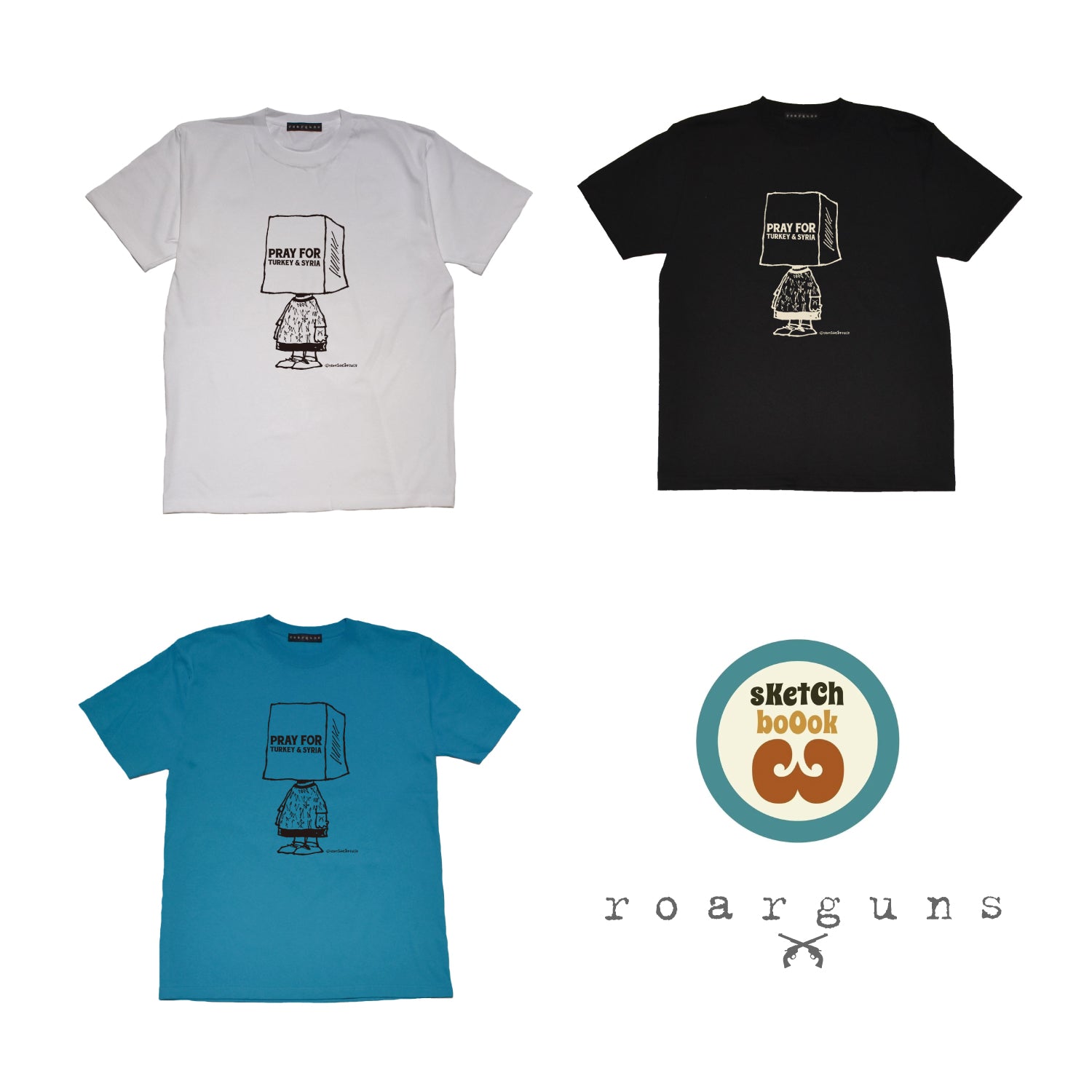 PRAY FOR TURKEY & SYLIA CHARITY T-SHIRT