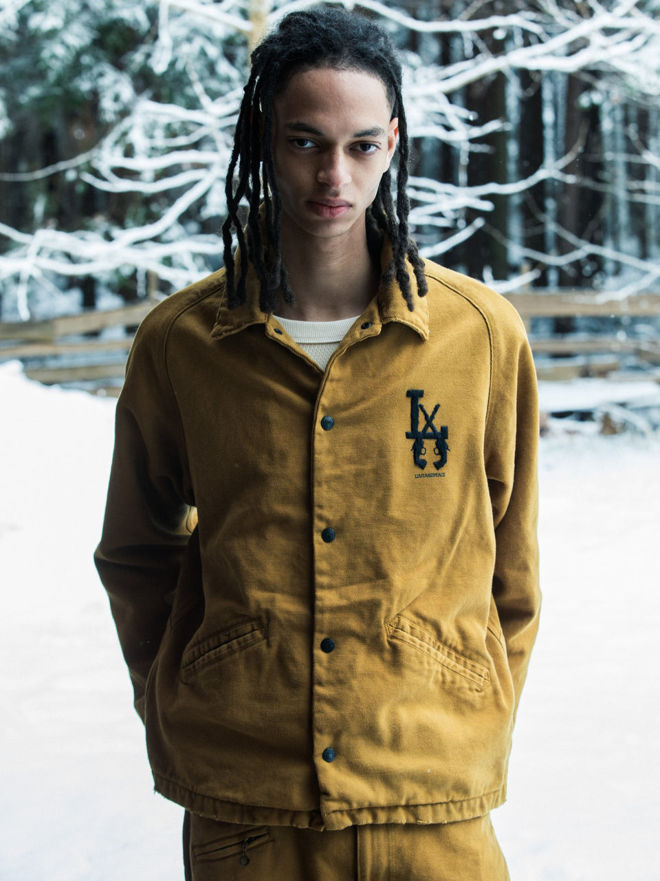画像をギャラリービューアに読み込む, LA OXFORD COACH JACKET / MASTARD