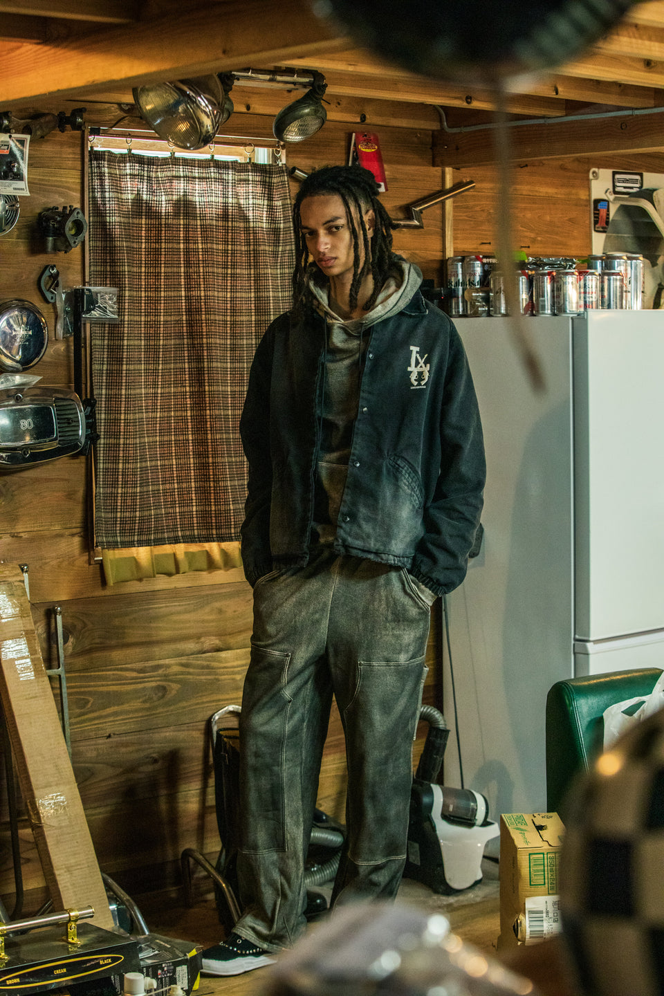 画像をギャラリービューアに読み込む, LA OXFORD COACH JACKET / BLACK