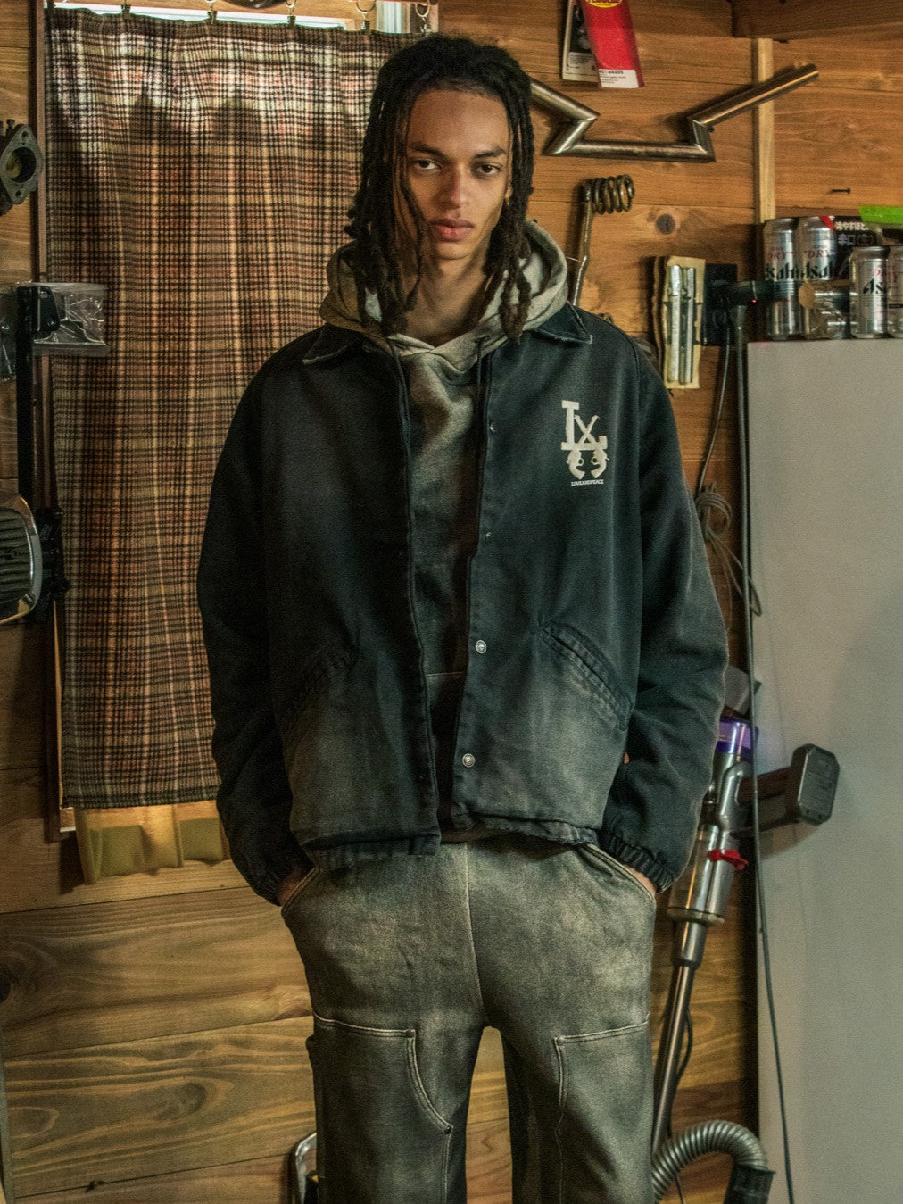 画像をギャラリービューアに読み込む, LA OXFORD COACH JACKET / BLACK