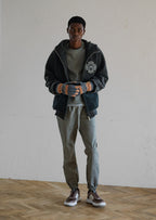 DREAD BOA HOODIE / GRAY