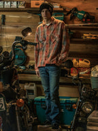 ARCHIVE STRETCH DENIM PANTS / BLUE