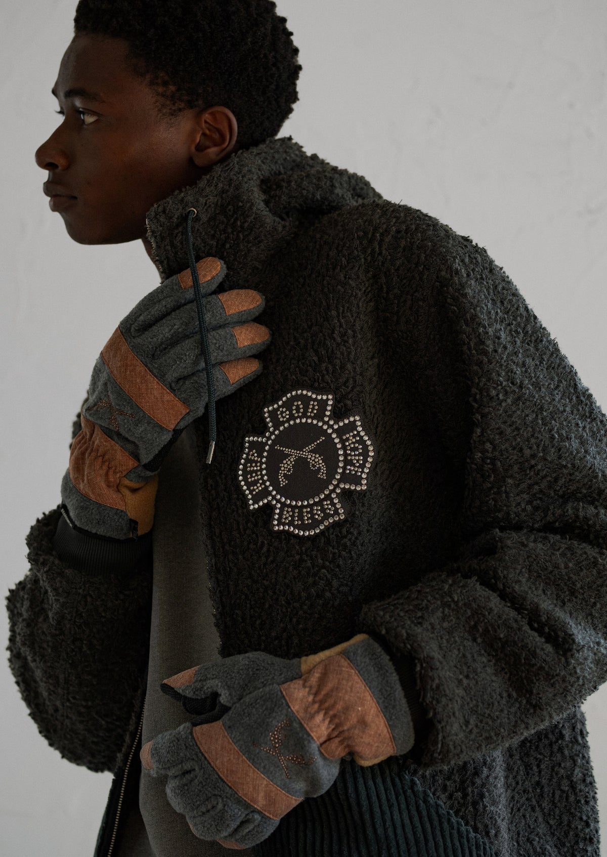 DREAD BOA HOODIE / GRAY