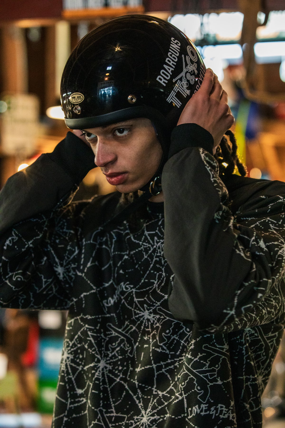 roarguns × TT&CO HELMET / BLACK