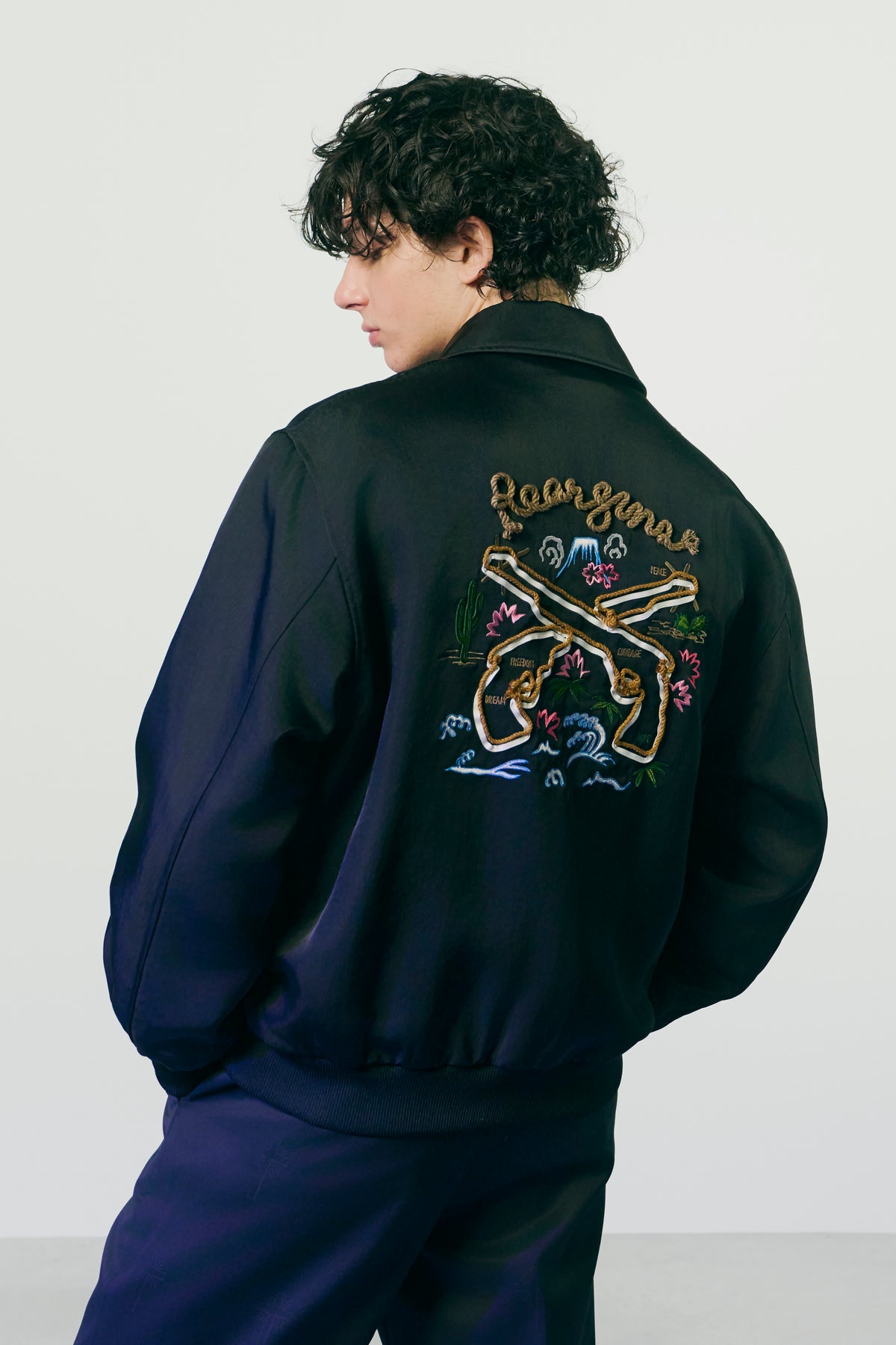 SOUVENIR JACKET / BLACK*COLOR