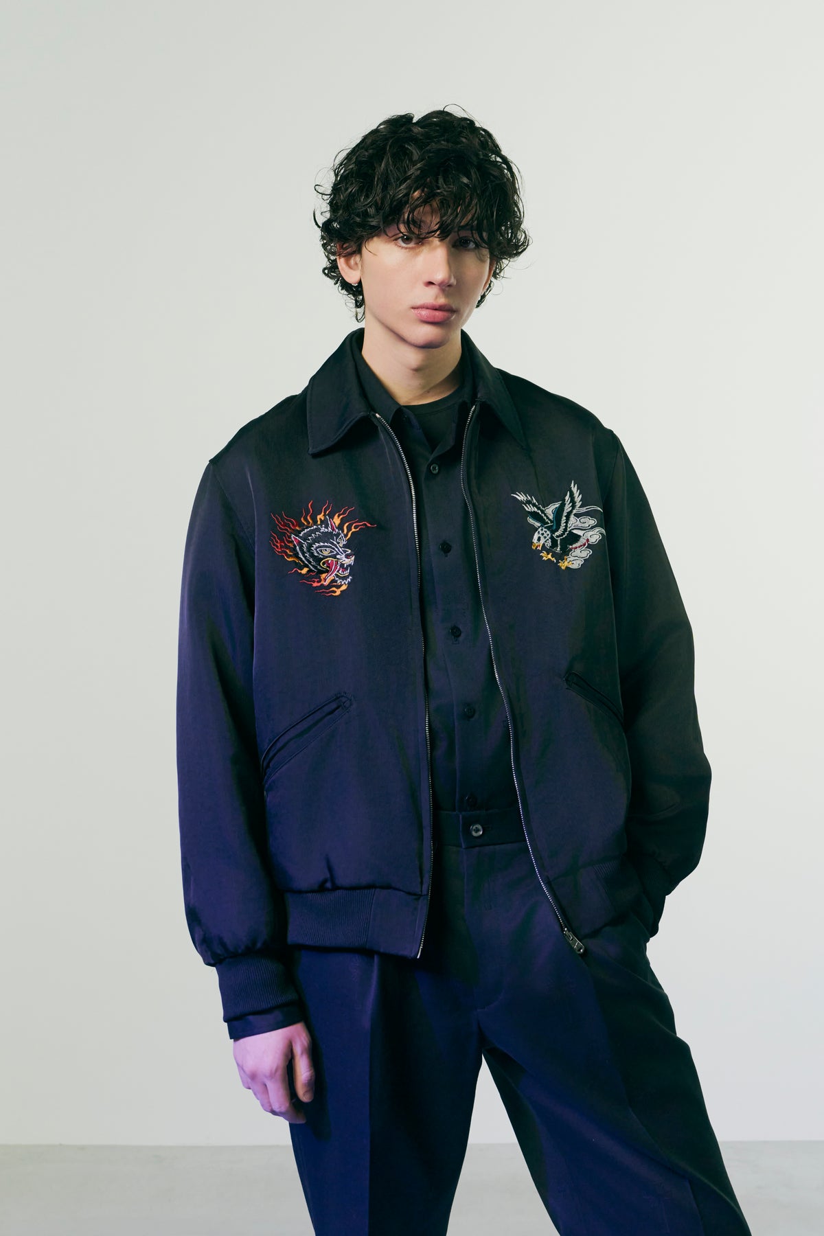 SOUVENIR JACKET / BLACK*COLOR