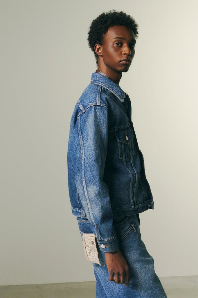 画像をギャラリービューアに読み込む, LIMITED EDITION STONE BIO DENIM JACKET / INDIGO