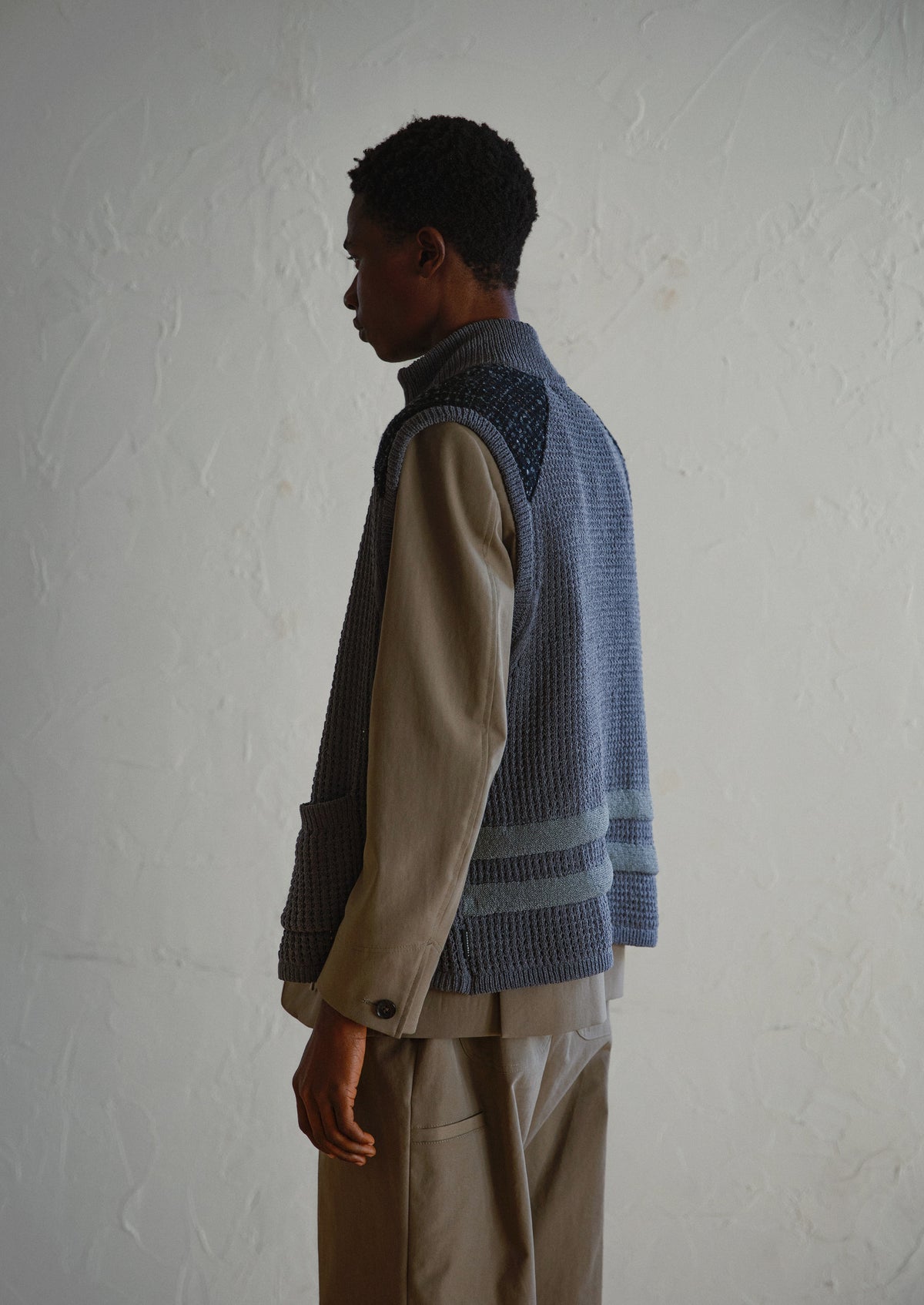 7GG WAFFLE COMMAND VEST / GRAY