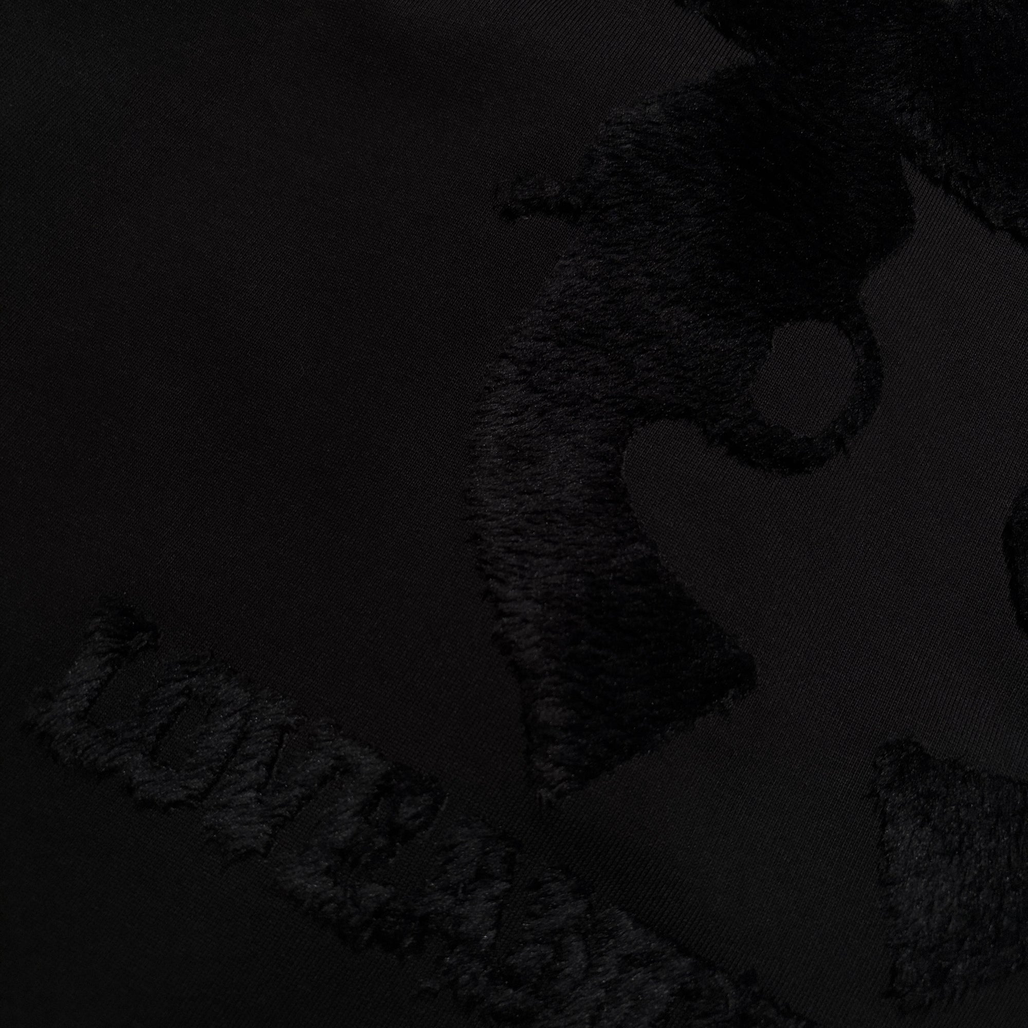 Load image into Gallery viewer, LA FUR PRINT L/S T-SHIRT / BLACK*BLACK