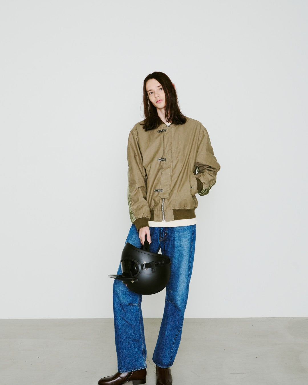 画像をギャラリービューアに読み込む, VINTAGE WASH SELVEDGE DENIM PANTS / INDIGO