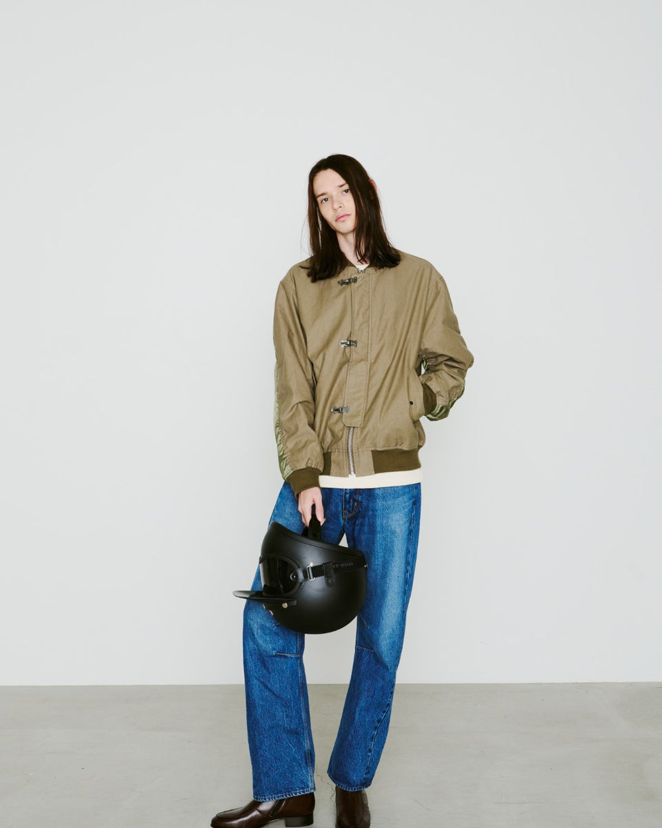 画像をギャラリービューアに読み込む, VINTAGE WASH SELVEDGE DENIM PANTS / INDIGO