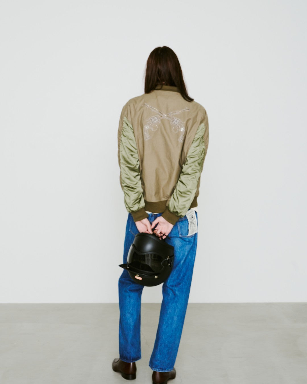 VINTAGE WASH SELVEDGE DENIM PANTS CROSSGUN / INDIGO