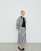 WOMENS FLOWER OPAL JACKET / GRAY