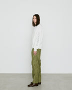 ラブアンドピース PRINT SWEAT / WHITE