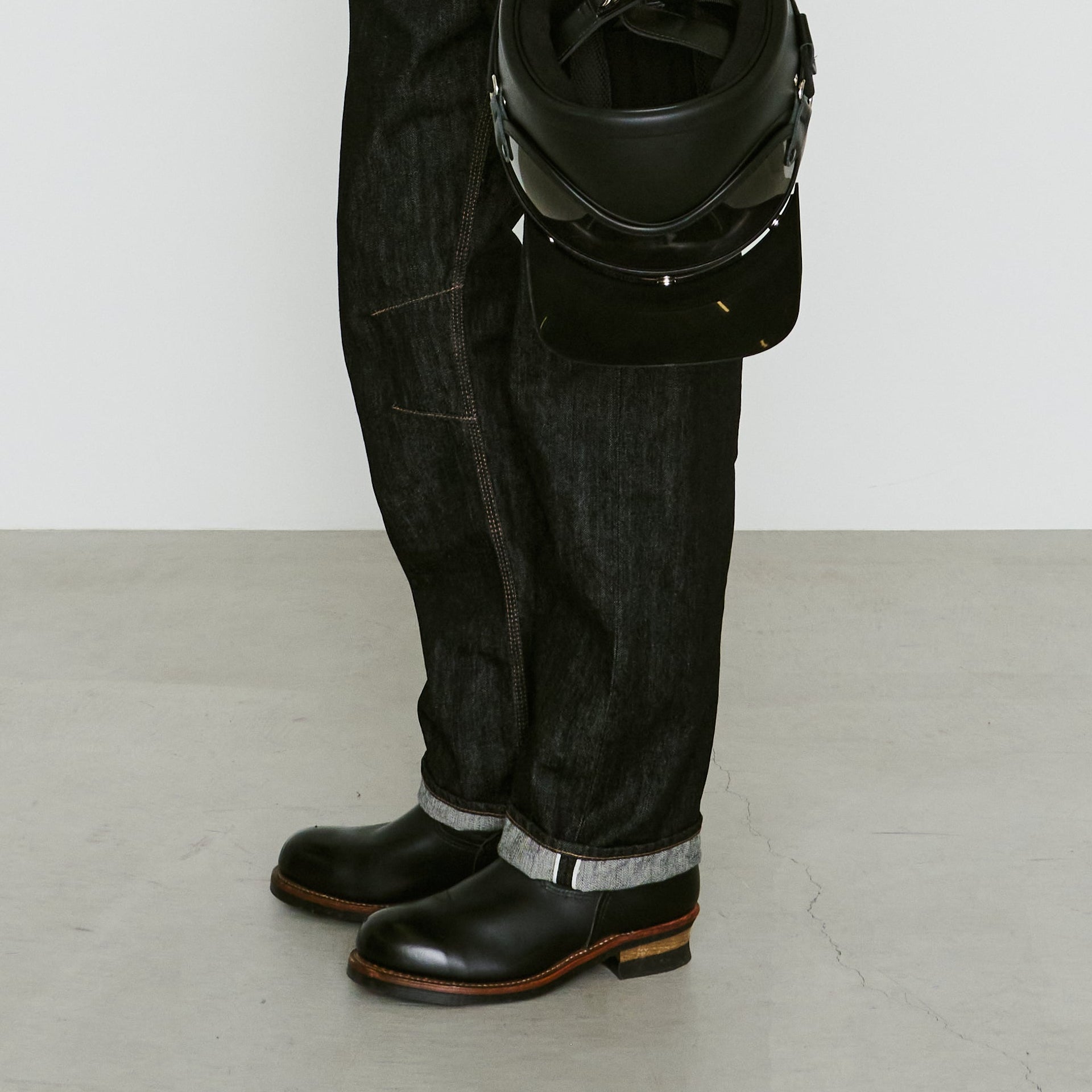 画像をギャラリービューアに読み込む, ONE WASH SELVEDGE DENIM PANTS / INDIGO