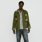 PATCH WORK REMAKE JACKET / KHAKI