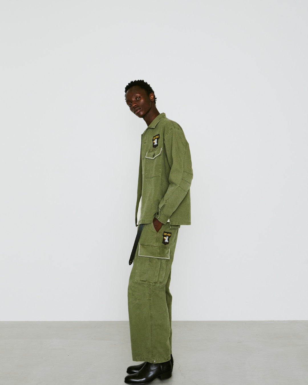 DUCK CARGO PANTS CROSSGUN / KHAKI