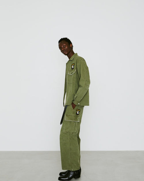 DUCK CARGO PANTS CROSSGUN / KHAKI