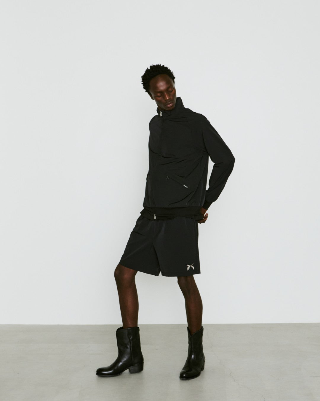 CORDURA SHORTS SWAROVSKI  / BLACK