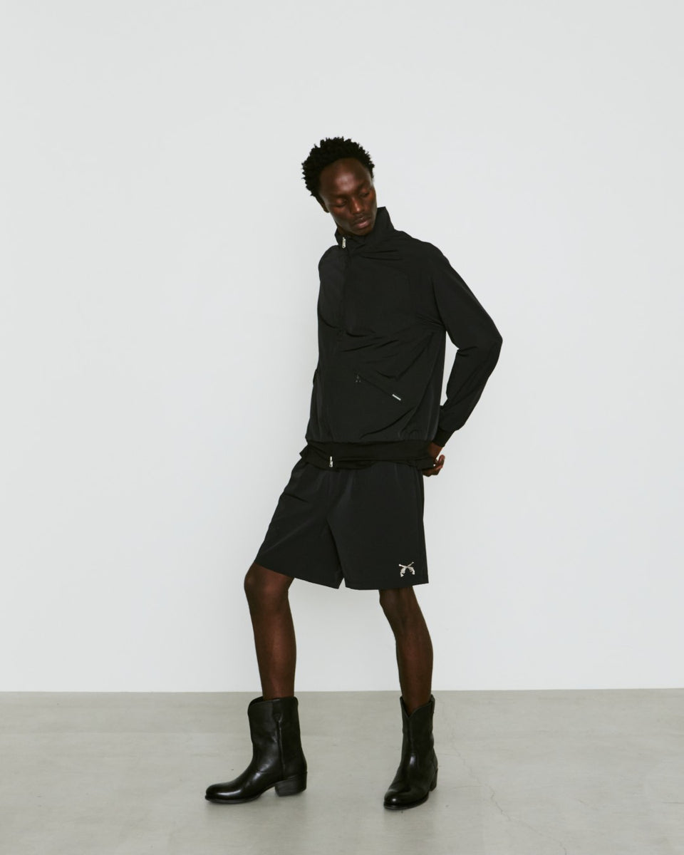 将图片加载到图库查看器，CORDURA SHORTS SWAROVSKI  / BLACK