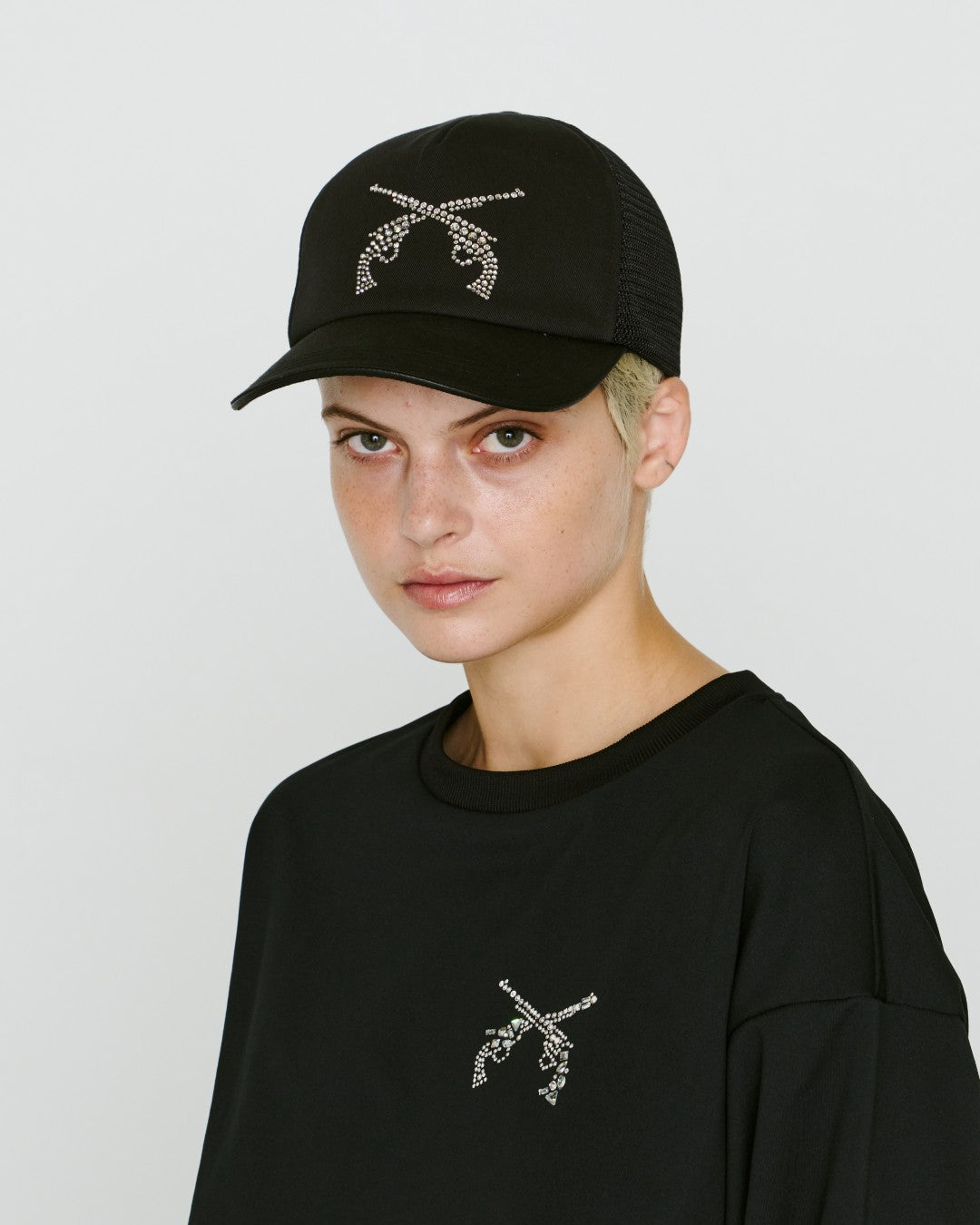 CROSSGUN CRYSTAL BB CAP / BLACK