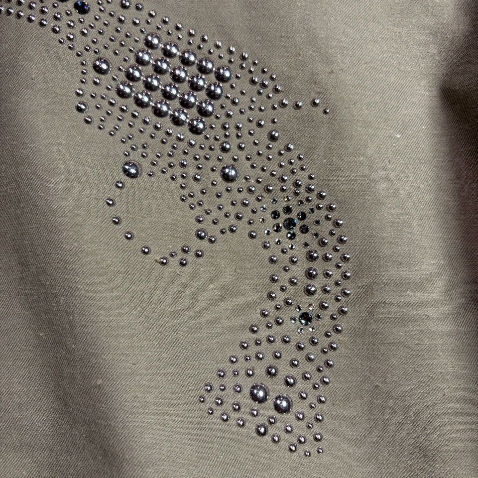 画像をギャラリービューアに読み込む, ORGANIC COTTON MA-1 METAL / KHAKI