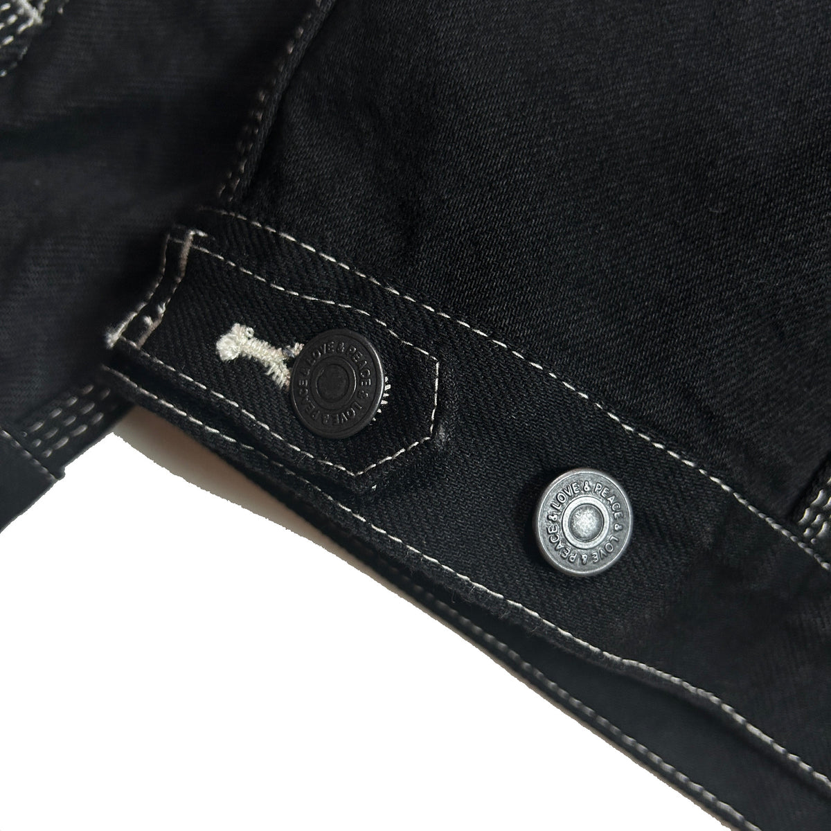 LIMITED EDITION ONE WASH DENIM JACKET / BLACK*BLACK