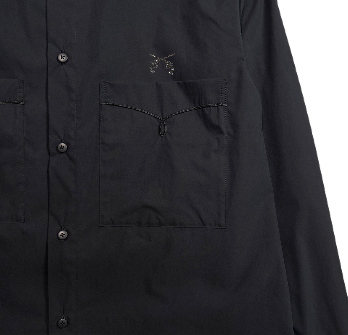 TYPEWRITER JKT CRYSTAL / BLACK