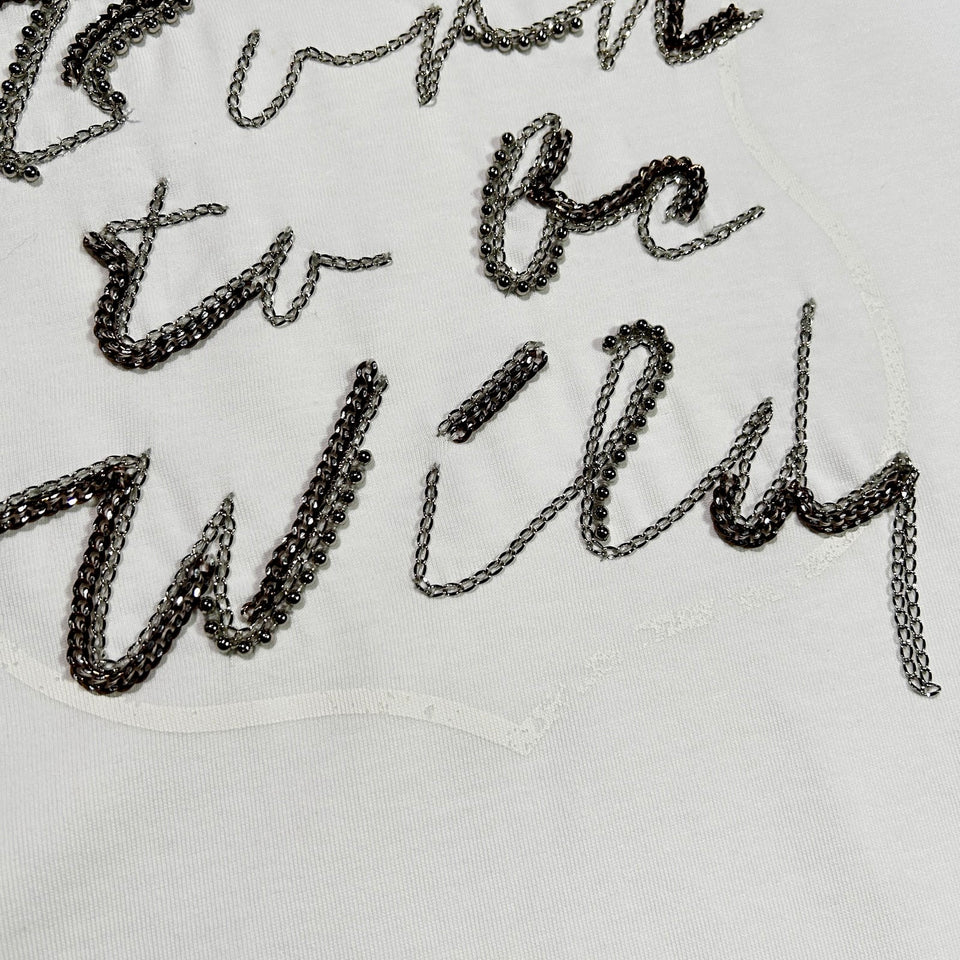 画像をギャラリービューアに読み込む, BORN TO BE WILD T-SHIRT / WHITE