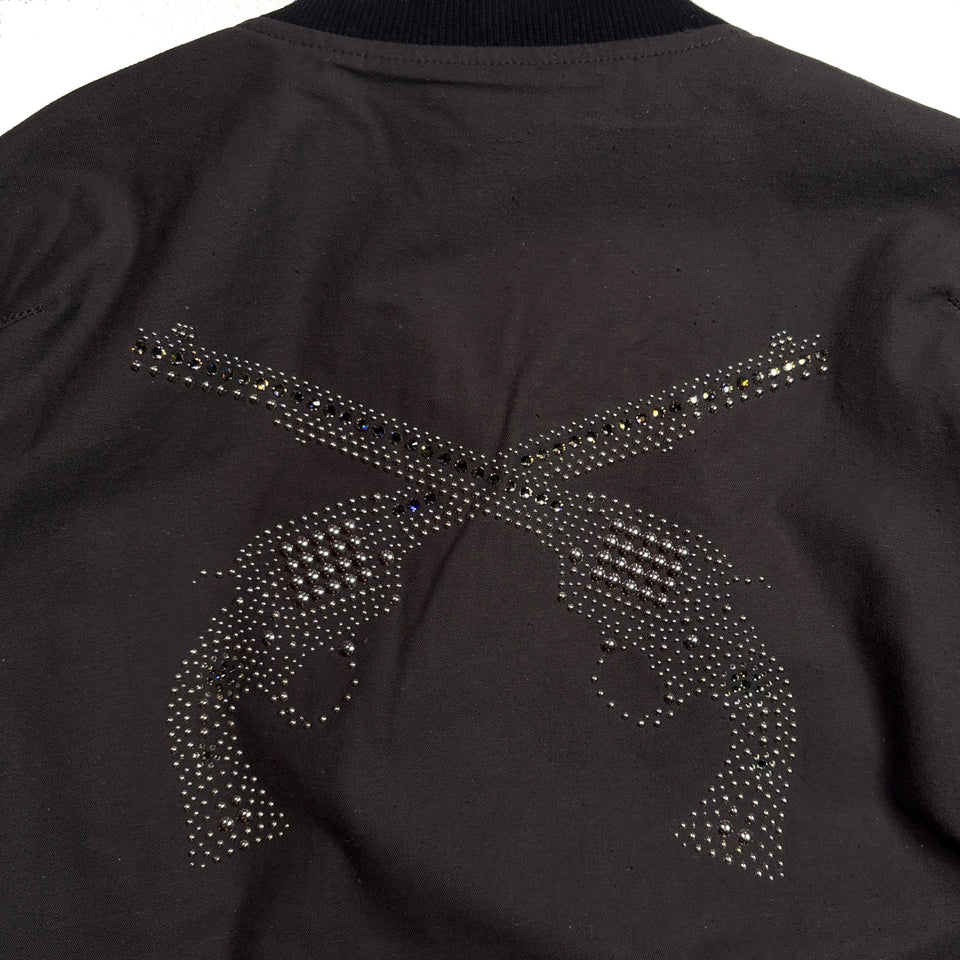 Load image into Gallery viewer, ORGANIC COTTON MA-1 METAL / C.GRAY