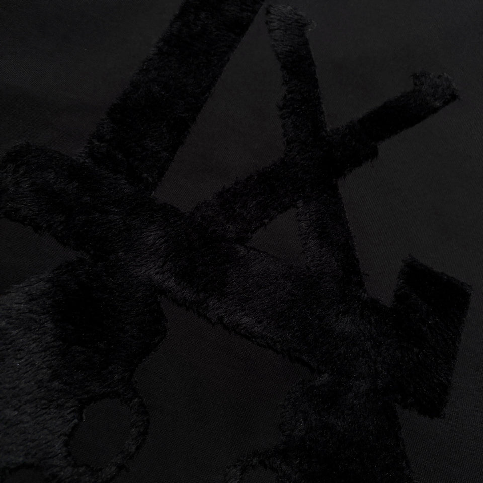 Load image into Gallery viewer, LA FUR PRINT L/S T-SHIRT / BLACK*BLACK