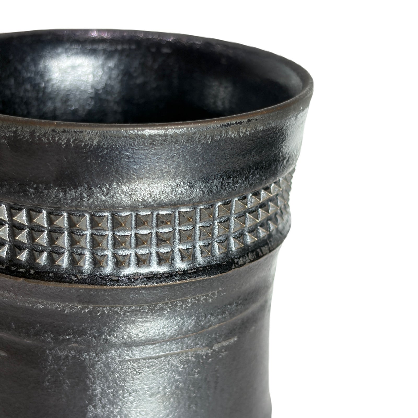 画像をギャラリービューアに読み込む, SHIRO HAMANAKA CERAMIC CUP LEOPARD STUDS SHP158