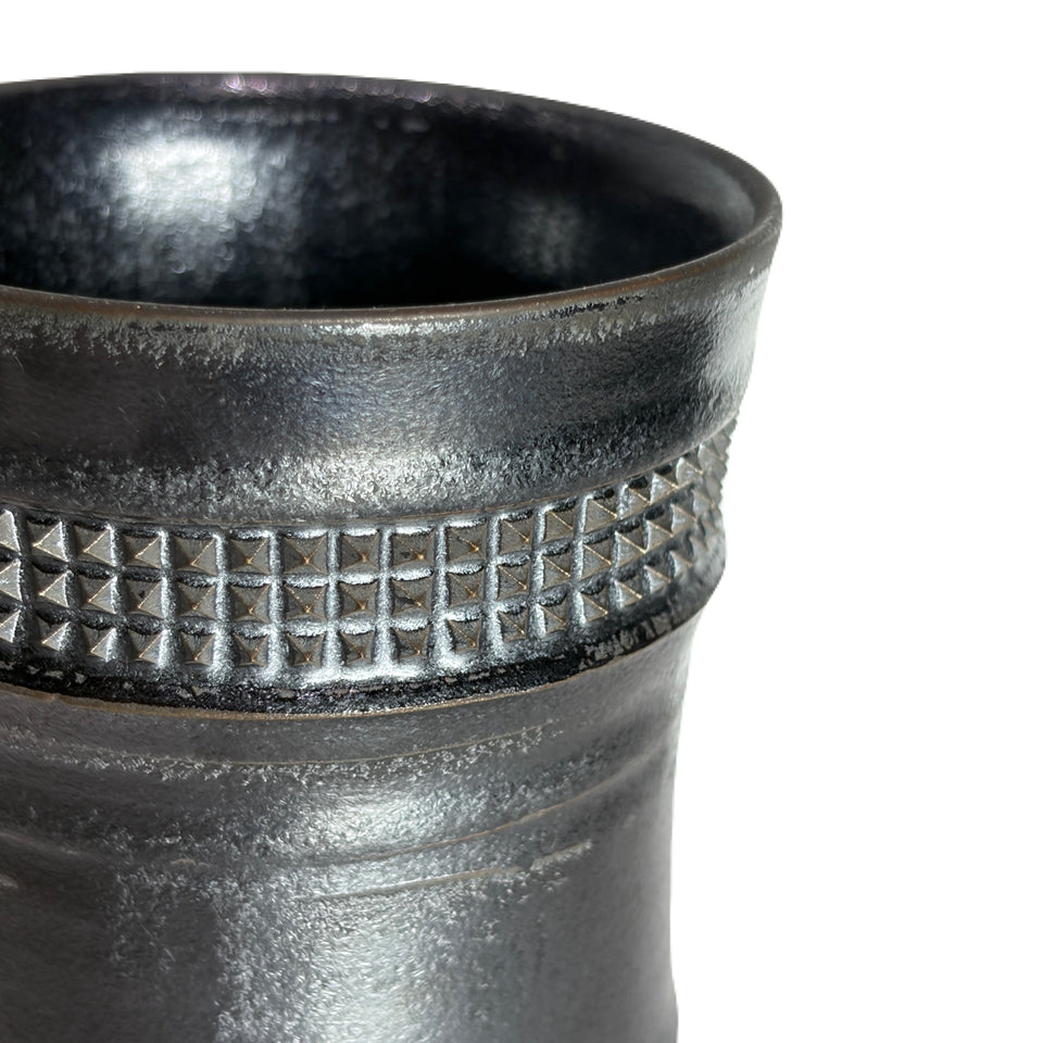 画像をギャラリービューアに読み込む, SHIRO HAMANAKA CERAMIC CUP LEOPARD STUDS SHP158