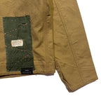 JunAle SASHIKO OXFORD STRETCH JACKET / BEIGE