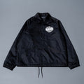 SQUARE LOGO COACH JACKET / BLACK