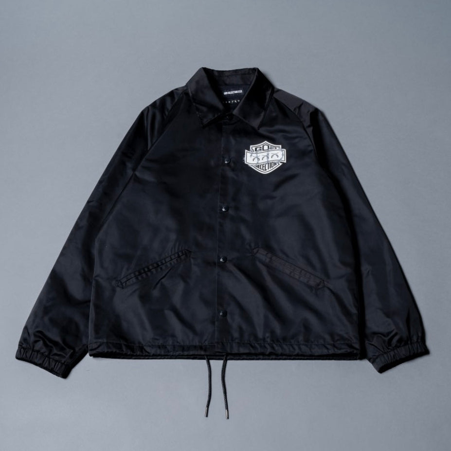 画像をギャラリービューアに読み込む, SQUARE LOGO COACH JACKET / BLACK