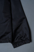 SQUARE LOGO COACH JACKET / BLACK