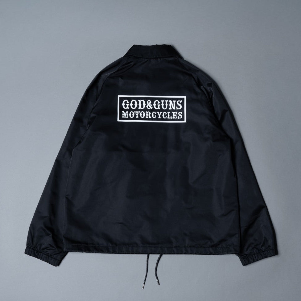 画像をギャラリービューアに読み込む, SQUARE LOGO COACH JACKET / BLACK