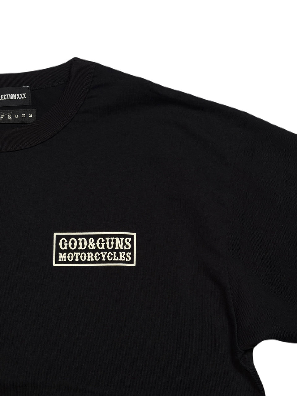 将图片加载到图库查看器，CIRCLE LOGO LAYERED T-SHIRT / BLACK