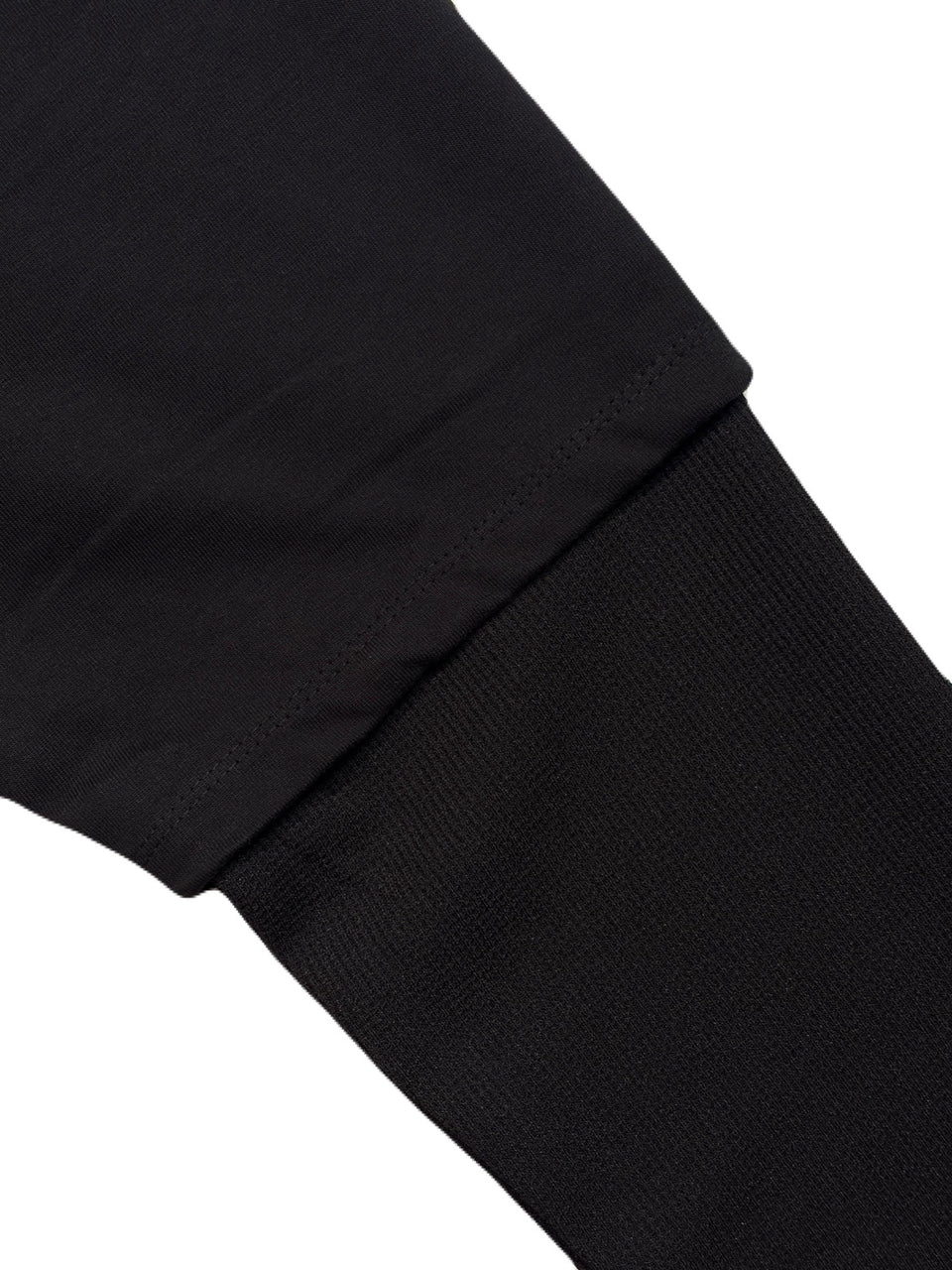 将图片加载到图库查看器，CIRCLE LOGO LAYERED T-SHIRT / BLACK