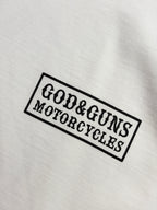 CIRCLE LOGO LAYERED T-SHIRT / WHITE