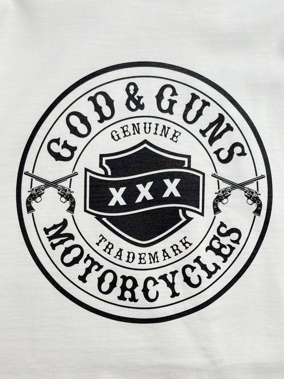 CIRCLE LOGO LAYERED T-SHIRT / WHITE