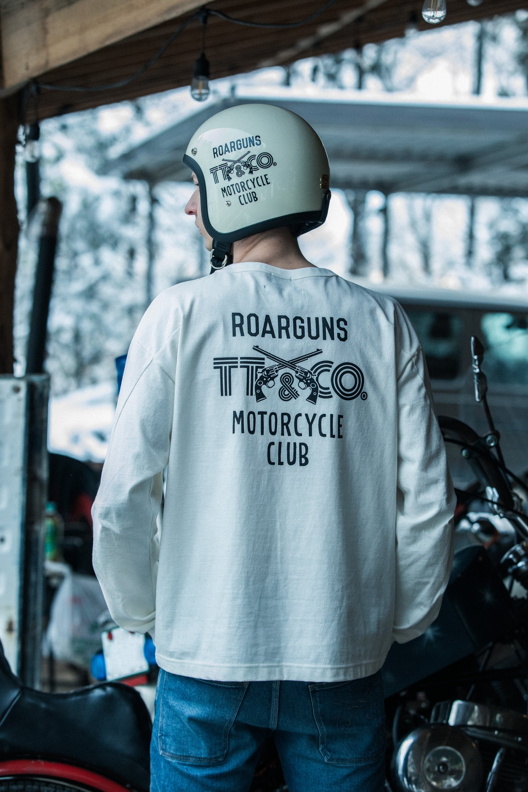 画像をギャラリービューアに読み込む, roarguns × TT&amp;CO HELMET / IVORY