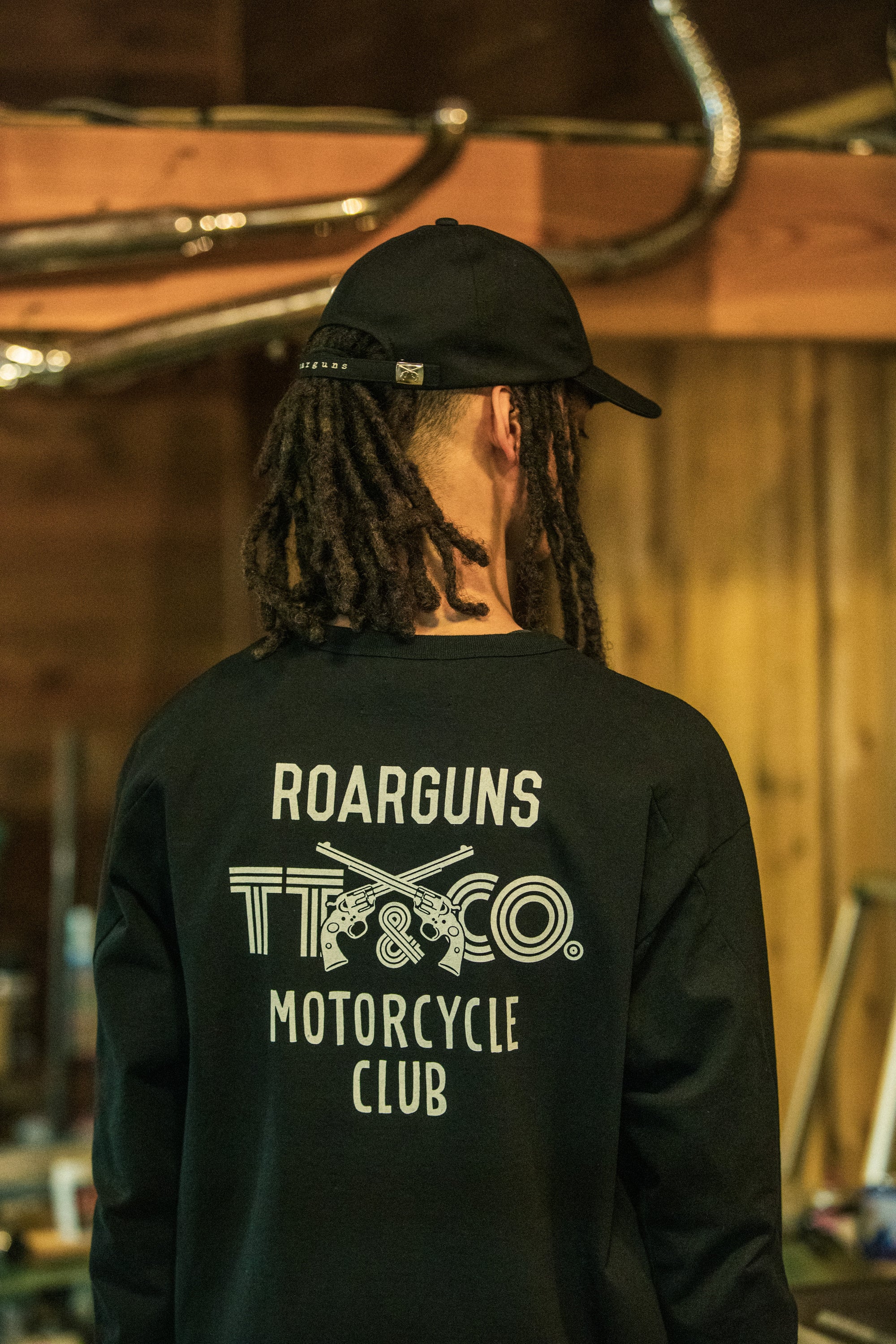 画像をギャラリービューアに読み込む, TT&amp;CO. CROSSGUN LOGO T-SHIRT / BLACK