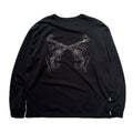 CROSSGUN METAL L/S T-SHIRT / BLACK
