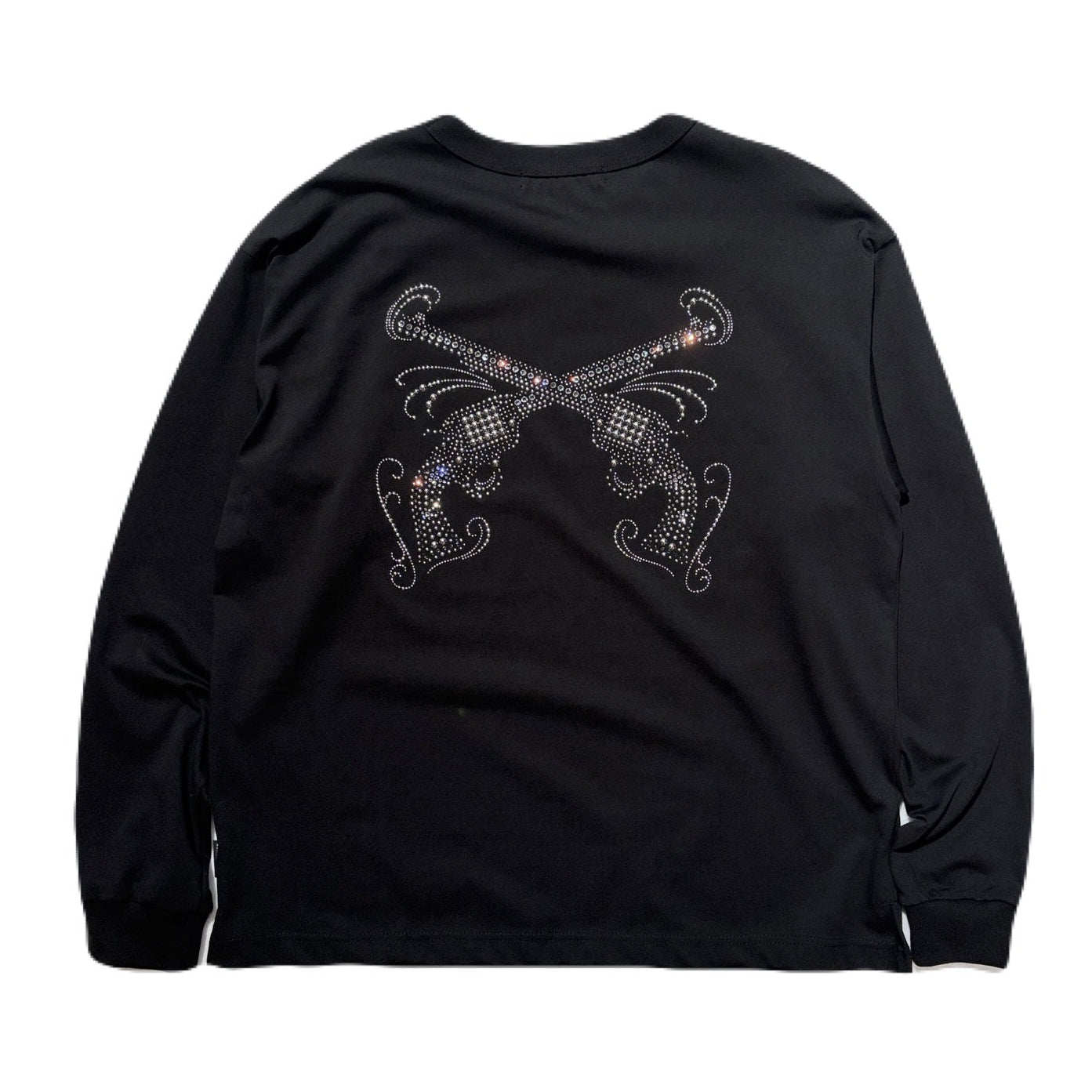 Load image into Gallery viewer, CROSSGUN METAL L/S T-SHIRT / BLACK