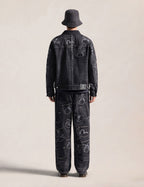 EVISU x mastermind JAPAN x roarguns WASHED MULTI-POCKET TYPE II DENIM JACKET