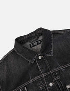 EVISU x mastermind JAPAN x roarguns WASHED MULTI-POCKET TYPE II DENIM JACKET