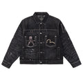 EVISU x mastermind JAPAN x roarguns WASHED MULTI-POCKET TYPE II DENIM JACKET